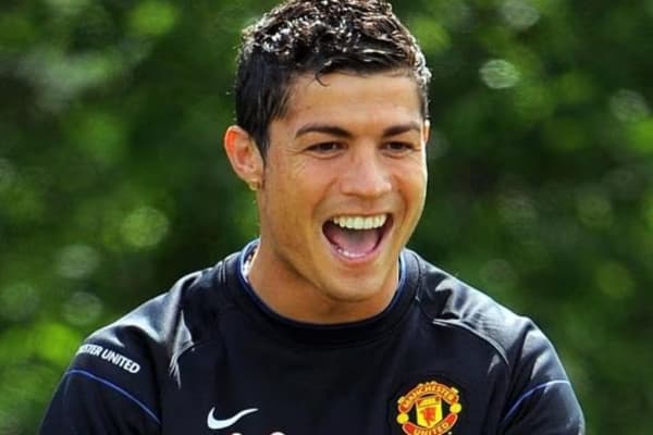 Cristiano Ronaldo hairline 2003–2008 Sporting Man Utd era