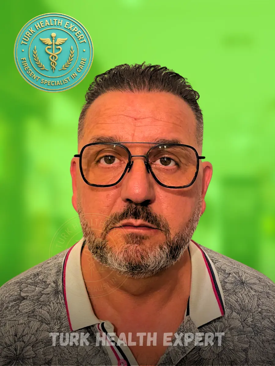 Miguel después trasplante FUE Turquía — resultado 15 meses