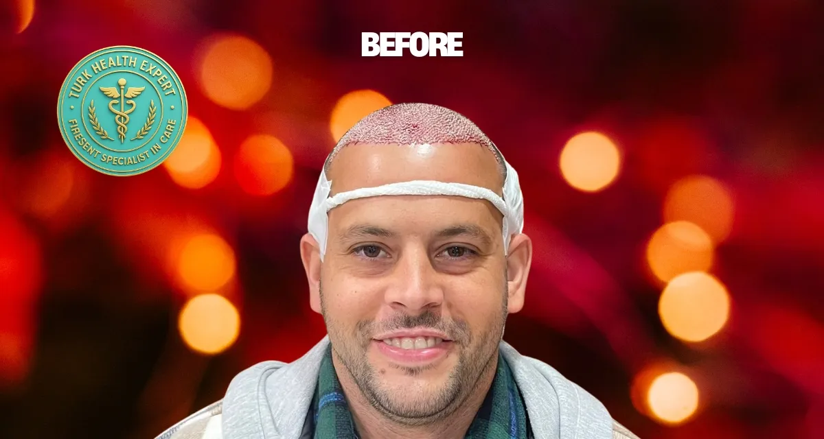 Avant greffe DHI Istanbul — Karim 34 ans Lyon, Norwood 3