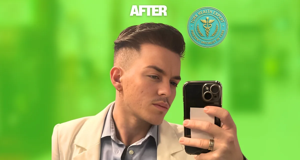 Après DHI sans rasage Istanbul 12 mois — Samira 38 ans Bruxelles, résultat naturel