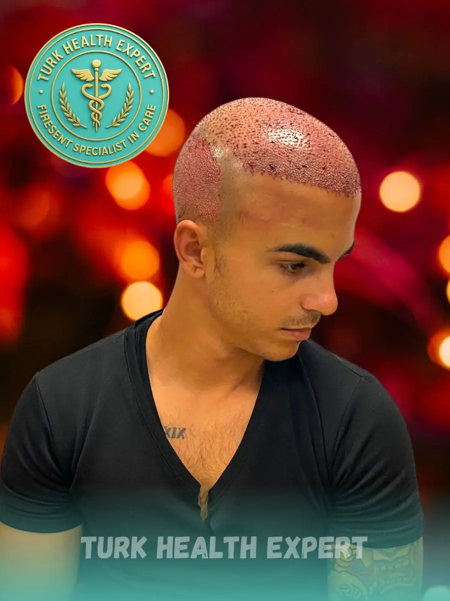 Adrien L. avant greffe cheveux Turquie — Norwood 4 Bordeaux