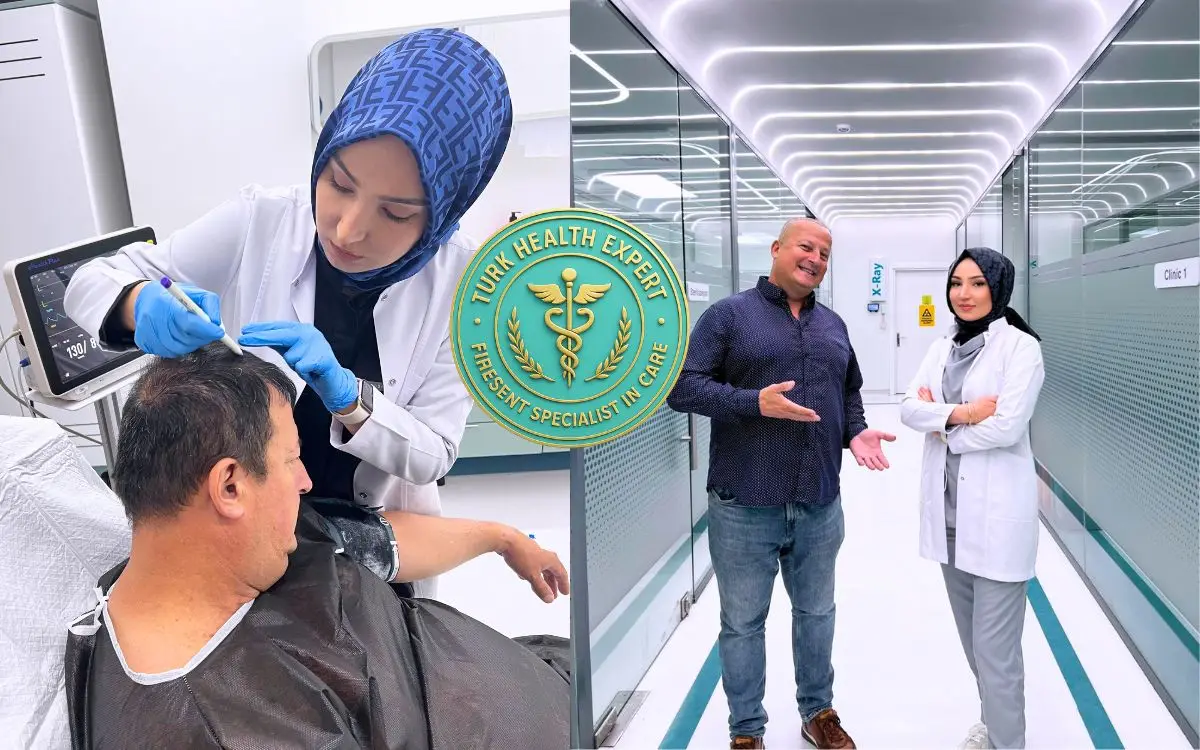 Día operación trasplante capilar clínica Istanbul — Turk Health Expert 2026