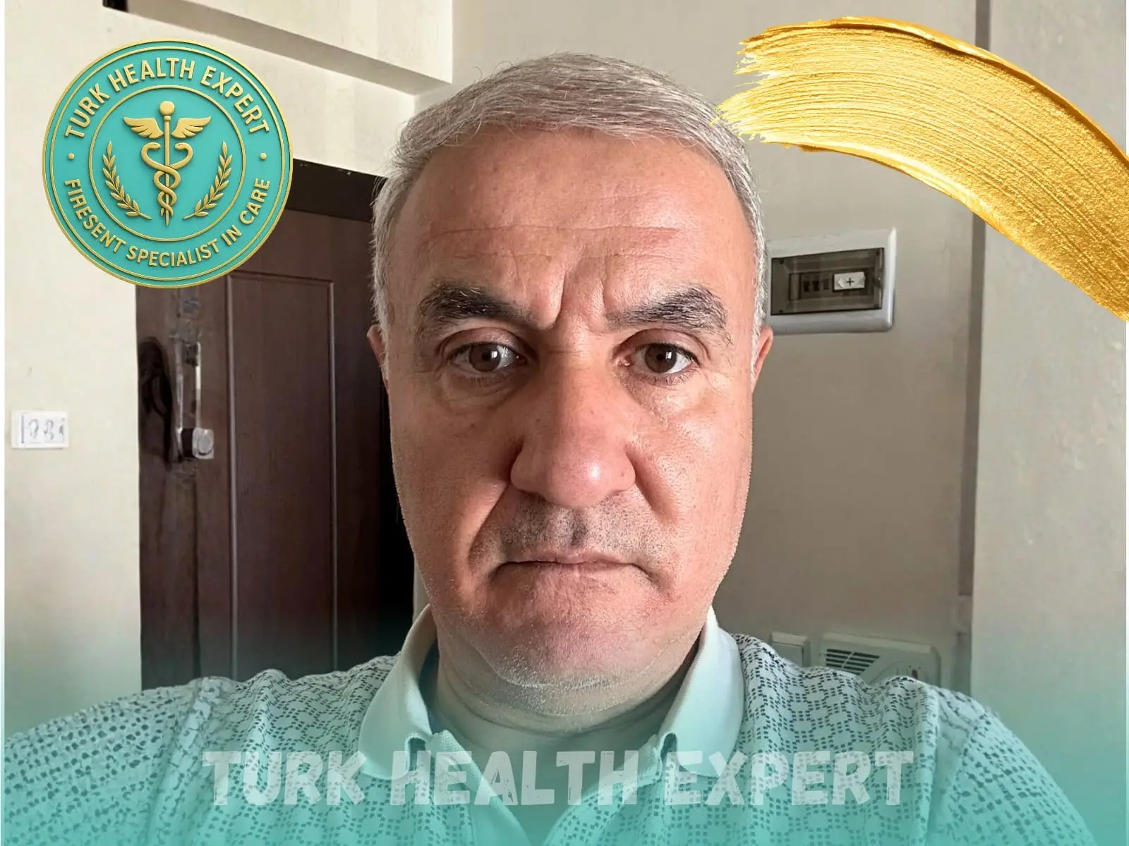 After hair transplant — 14 months, 3,200 grafts DHI, Turk Health Expert Istanbul
