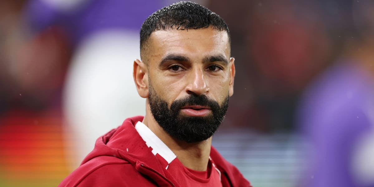 Mohamed Salah before — early hairline recession