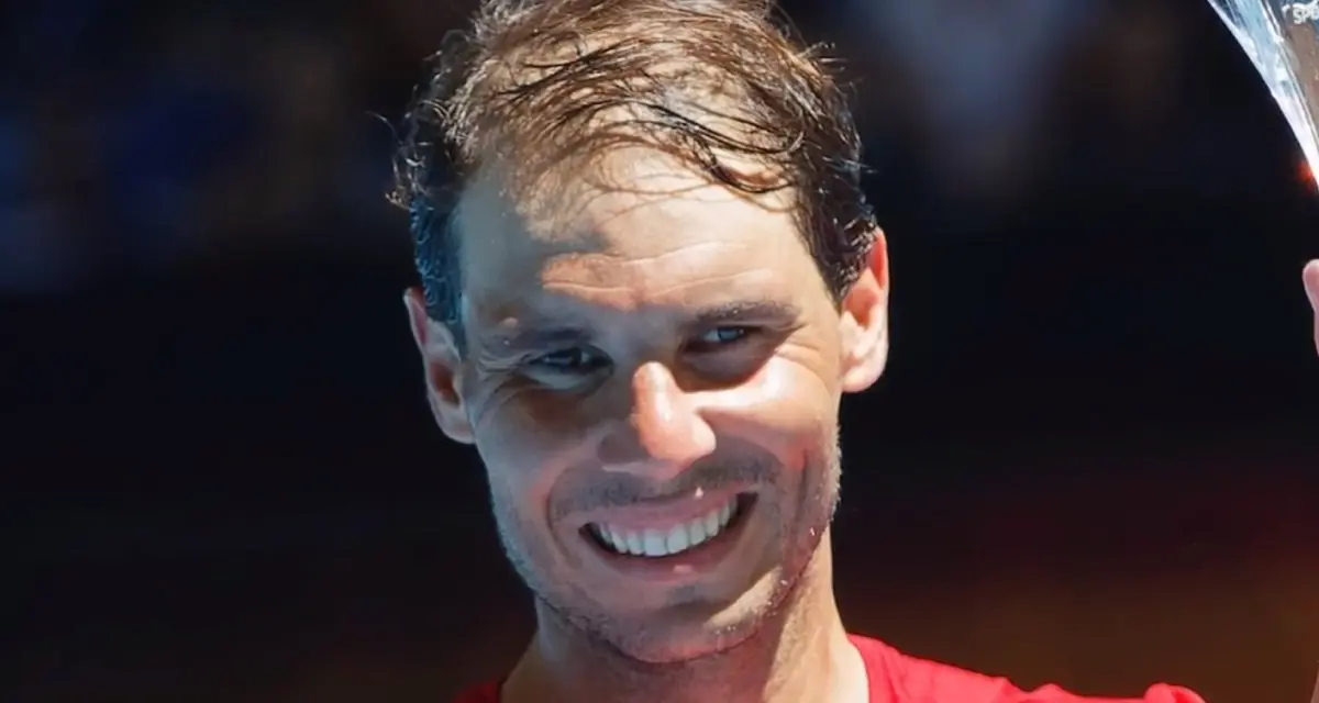 Rafa Nadal antes del trasplante capilar 2016 — alopecia frontal visible