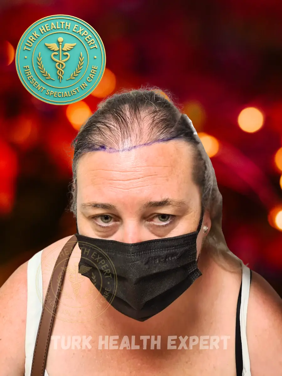 Miguel antes trasplante FUE Turquía — Norwood 5 Bogotá