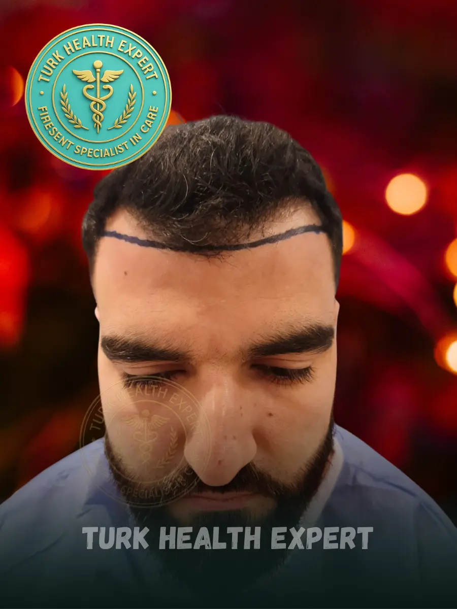James before hair transplant Turkey — Norwood 4 UK patient